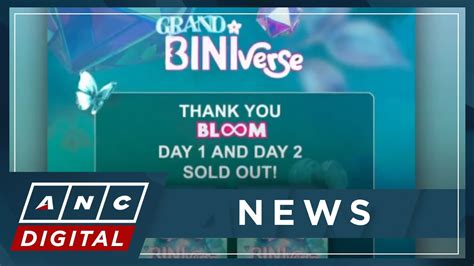 'Grand BINIverse' tickets sold out in less than 3 hours .
